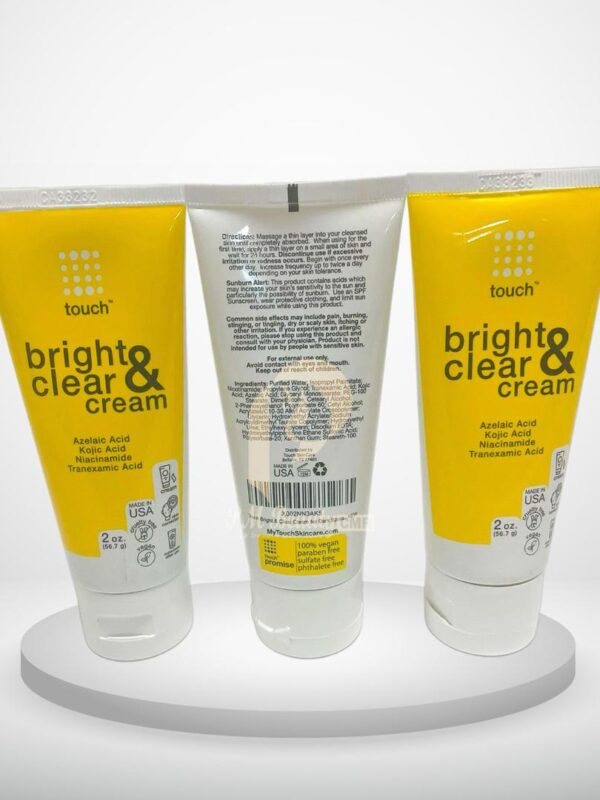 Bright and clear cream