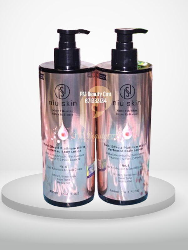Niu Skin performed body lotion