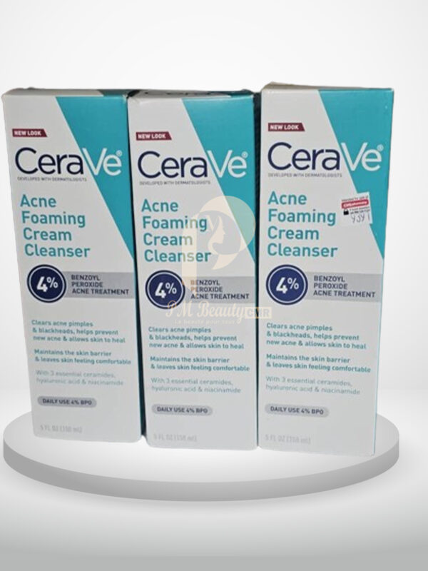 Cerave Acne Foaming Cream Cleaner